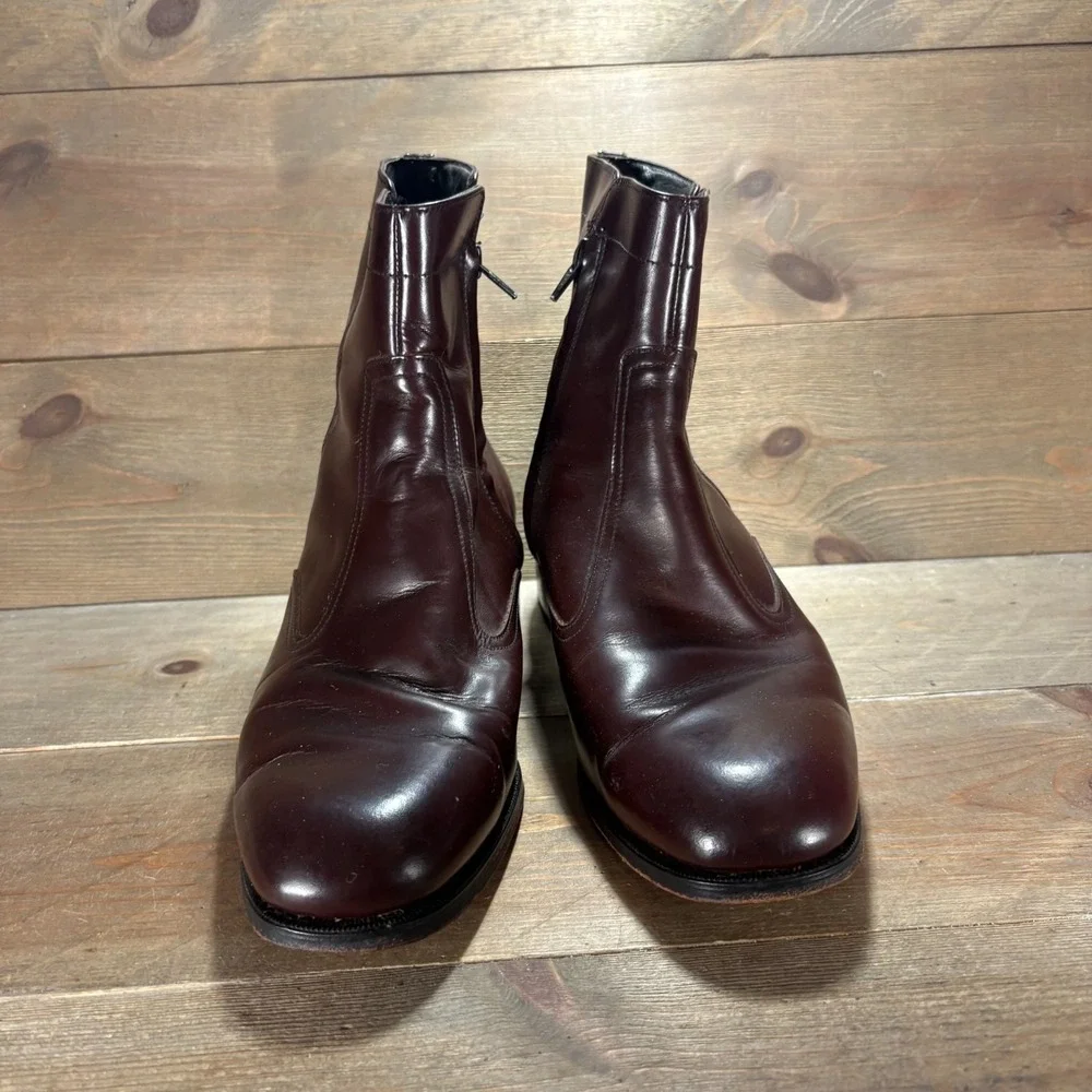 Florsheim Imperial Mens size 9.5 wide EEE shoes brown Leather Dress Boots